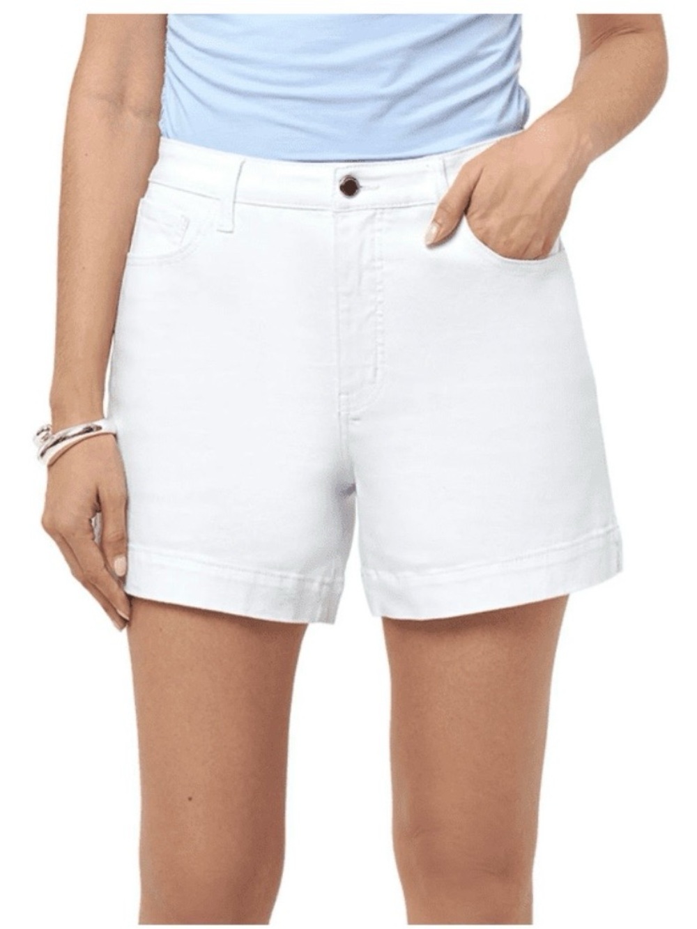 RM by Rebecca Minkoff Women's 90's Short White Size 8